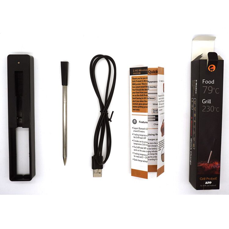 Bluetooth Wireless Smoker Thermometer Probe