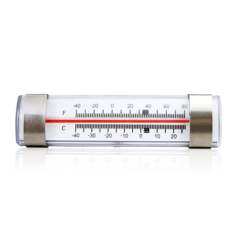Rectangular Fridge Freezer Thermometer