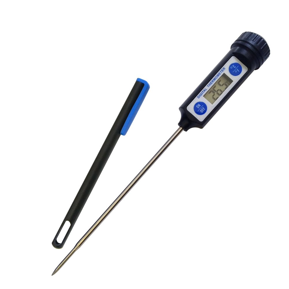 Waterproof Digital Cooking Thermometer With Reduced Tip Probe